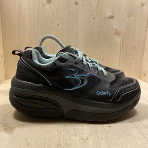 GDEFY Women's Size 7 Gravity Defyer Black Blue Wal